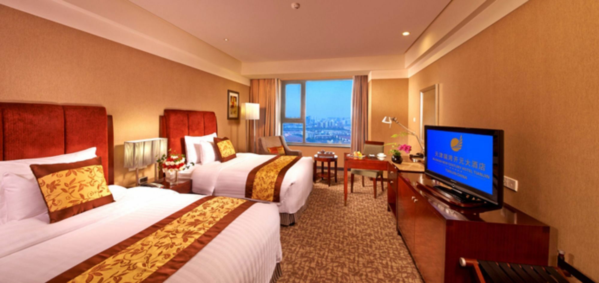 Ruiwan New Century Hotel Tianjin Exterior foto
